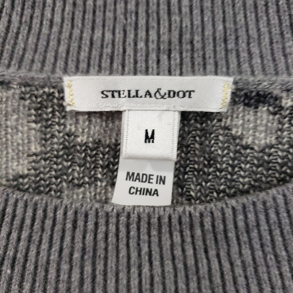 Stella & Dot Leopard Side Button Sweater - Picture 6 of 6